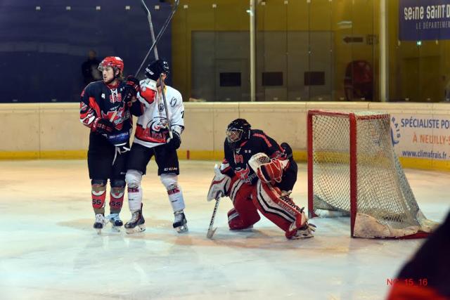 Photo hockey Division 1 - Division 1 : 8me journe : Neuilly/Marne vs Nice - De la lumire au chaos