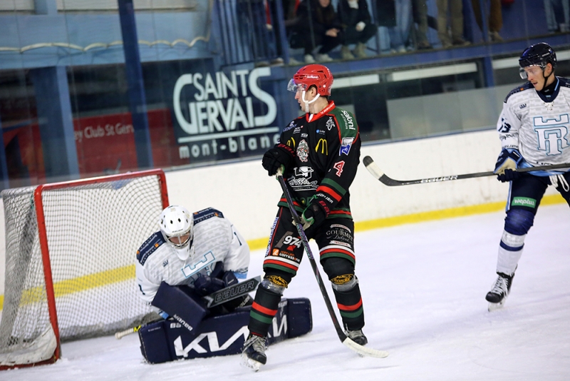 Photo hockey Division 1 - Division 1 : 9me journe : Mont-Blanc vs Tours  - Mont-Blanc en feu face au leader !