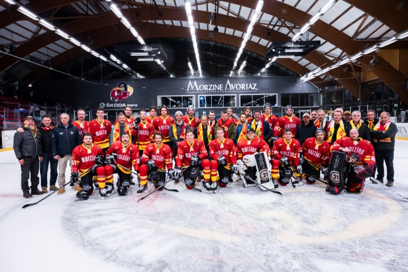 Photo hockey Division 1 - Division 1 : 9me journe : Morzine-Avoriaz vs Caen  - Caen vient gcher la fte 