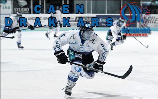 Photo hockey Division 1 - Division 1 : Caen  (Les Drakkars) - Des Drakkars conqurants