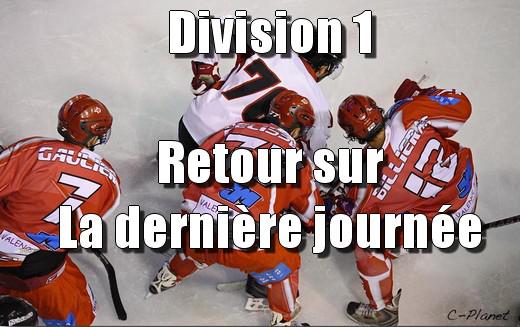 Photo hockey Division 1 - Division 1 - D1 - Analyse 11me journe