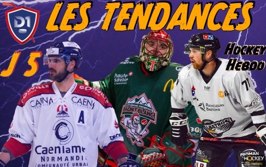 Photo hockey Division 1 - Division 1 - Division 1 - Les Tendances de la 5me Journe 