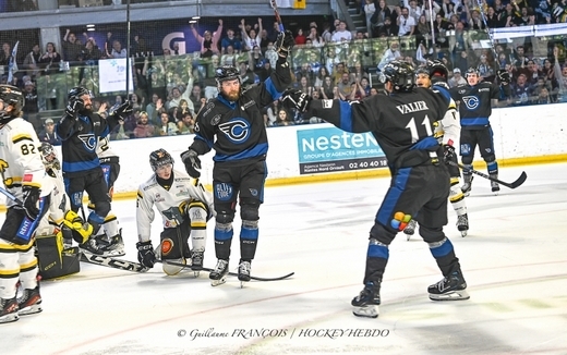 Photo hockey Division 1 - Division 1 - Finale match 1 : Nantes vs Chambry - La 1re victoire de la finale est Nantaise