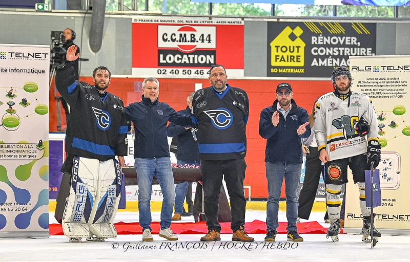 Photo hockey Division 1 - Division 1 - Finale match 5 : Nantes  vs Chambry - Nantes Champion de France  ! 
