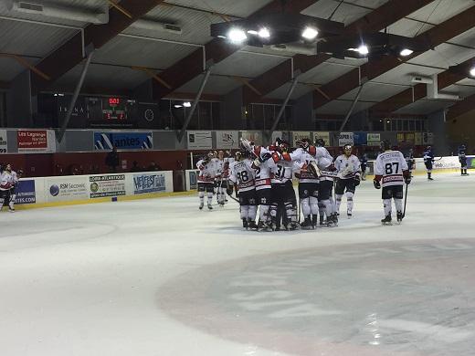 Photo hockey Division 1 - Division 1 : quart de finale, match 1 : Nantes vs Nice - Nantes a rsist jusquau bout