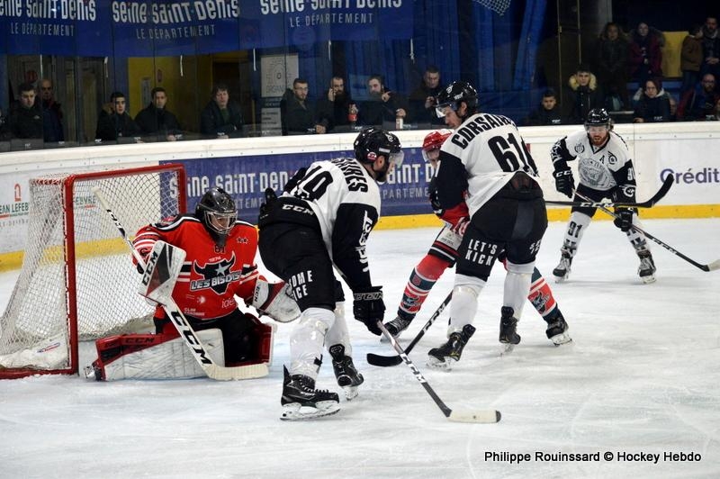 Photo hockey Division 1 - Division 1 - Quart de Finale match 1 : Neuilly/Marne vs Nantes - Les Corsaires premiers sur le pont