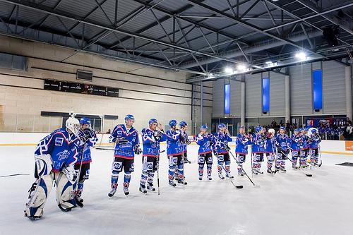 Photo hockey Division 1 - Division 1, 1/4 de finale, match retour : Brest  vs Avignon - Les Albatros en demi-finale