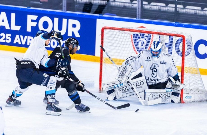 Photo hockey Division 1 - Division1 : Final four - demi finale : Nantes  vs Marseille - Les Spartiates en finale
