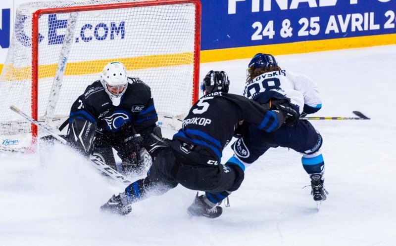 Photo hockey Division 1 - Division1 : Final four - demi finale : Nantes vs Marseille - Les Spartiates en finale