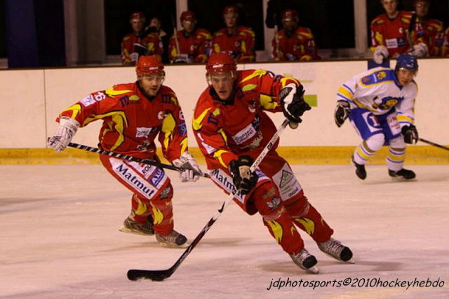 Photo hockey Division 2 - D2 : 10me journe - B : Orlans vs Wasquehal Lille - Coup de froid sur la glace