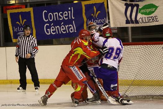 Photo hockey Division 2 - D2 : 18me journe - B : Orlans vs Asnires - Orlans dfait honorablement