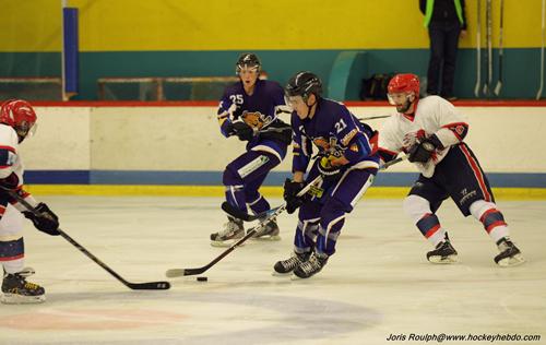 Photo hockey Division 2 - D2 : 3me journe - A : Avignon vs Evry  - Les Castors se cassent les dents
