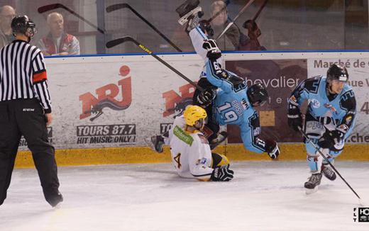 Photo hockey Division 2 - D2 : 4me journe - B : Tours  vs Strasbourg II - Feu d