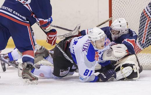 Photo hockey Division 2 - D2 : 9me journe - A : Evry  vs Courchevel-Mribel-Pralognan - Val Vanoise vire en tte