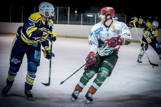 Photo hockey Division 2 - D2 : Play Off - 1/4 de finale - Aller : Evry / Viry (EVH 91) vs Cergy-Pontoise - Cergy prend une option pour les 1/2 finales