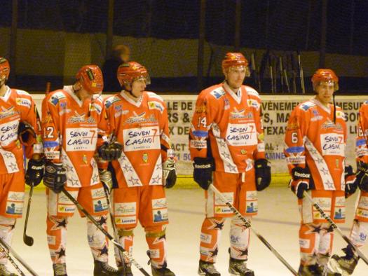 Photo hockey Division 2 - D2 : play-off, 1/4 de finale, match retour : Amnville vs Nantes - Jusqu