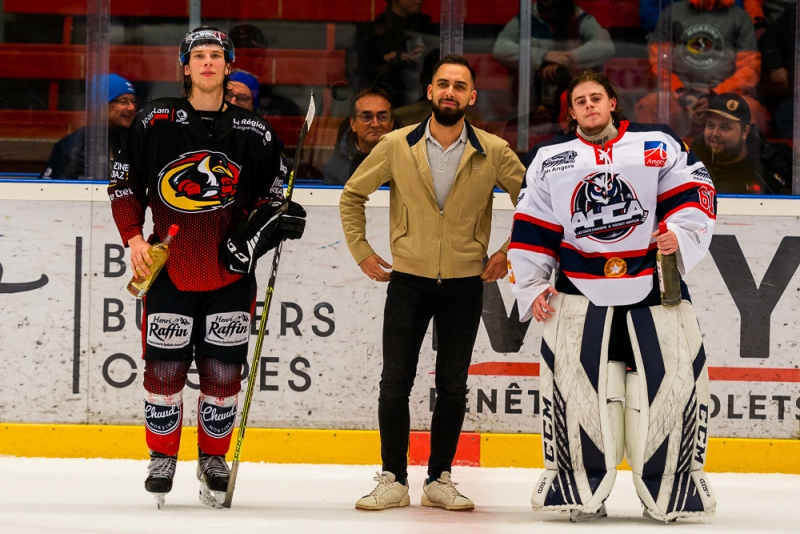 Photo hockey Division 2 - D2 : Play-off 8me de Finale Retour : Morzine-Avoriaz vs Angers II - Qualification des Pingouins