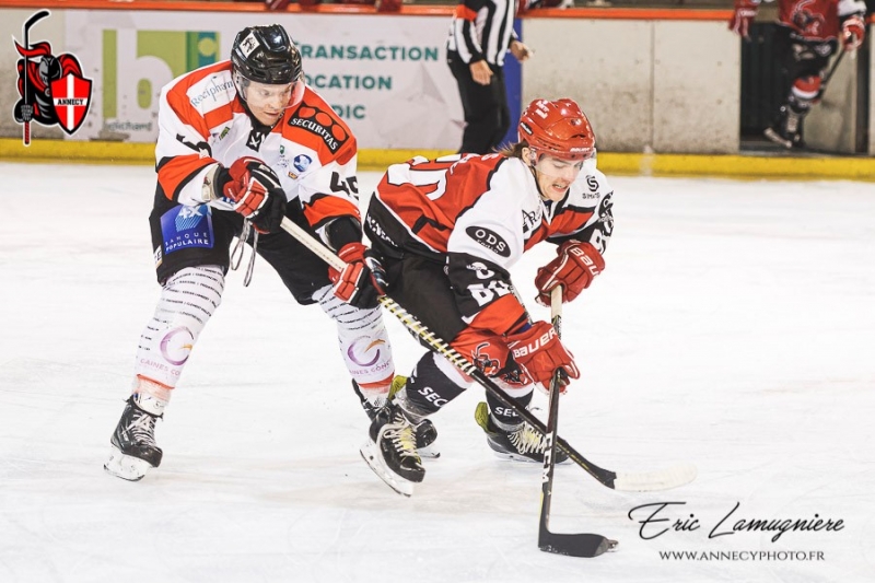 Photo hockey Division 2 - Division 2 : 10me journe : Annecy vs Colmar - Les Titans terrassent les Chevaliers