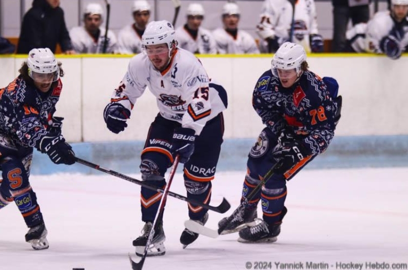 Photo hockey Division 2 - Division 2 : 12me journe : Clermont-Ferrand vs Montpellier  - Clermont et le beau cadeau de Nol