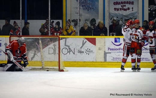 Photo hockey Division 2 - Division 2 : 12me journe : Dijon  vs Courbevoie  - Les Ducs tombent sur un bec