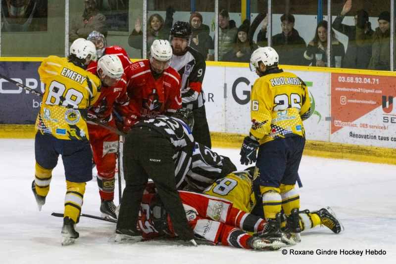 Photo hockey Division 2 - Division 2 : 14me journe : Dijon  vs Evry / Viry (EVH 91) - Premire de la saison ! 