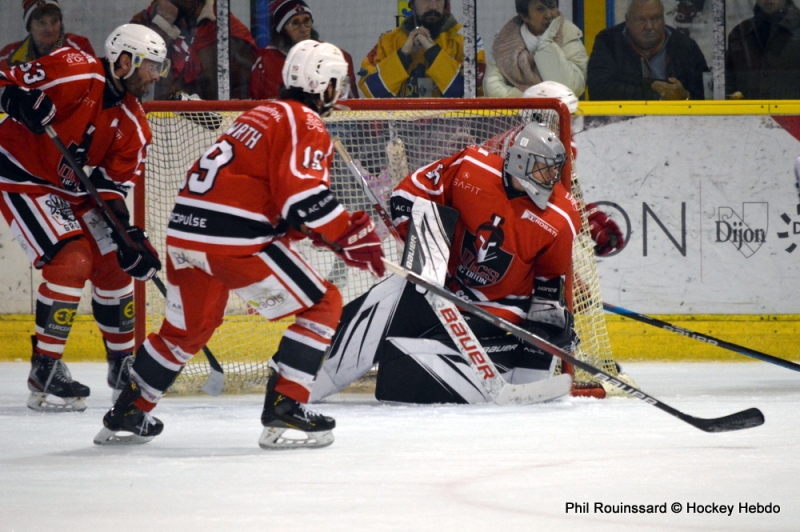 Photo hockey Division 2 - Division 2 : 15me journe : Dijon  vs Paris (FV) - Logique pour les uns, tragique pour les autres