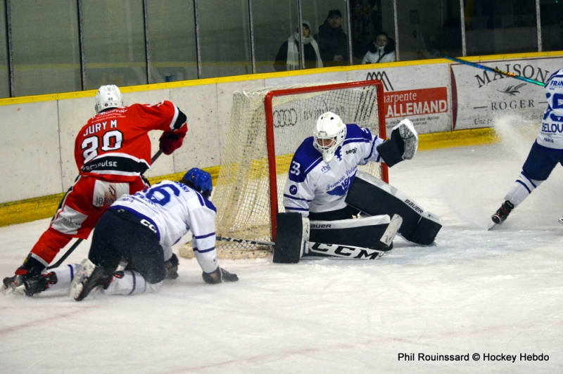 Photo hockey Division 2 - Division 2 : 15me journe : Dijon  vs Paris (FV) - Logique pour les uns, tragique pour les autres