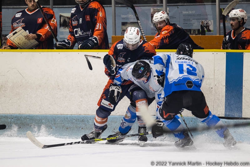 Photo hockey Division 2 - Division 2 : 5me journe : Clermont-Ferrand vs Courchevel-Mribel-Pralognan - Trs frustrante dfaite de Clermont
