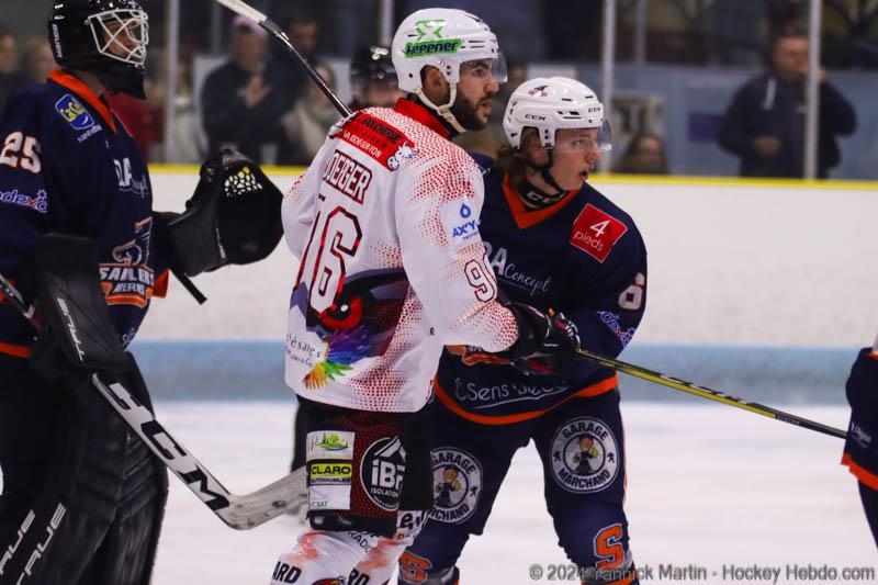 Photo hockey Division 2 - Division 2 : 6me journe : Clermont-Ferrand vs La Roche-sur-Yon - Clermont corrig par le HOGLY