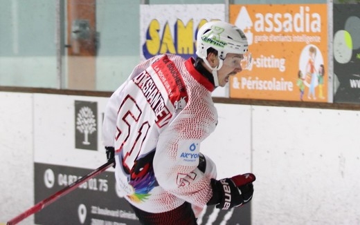 Photo hockey Division 2 - Division 2 : 7me journe : Valence vs La Roche-sur-Yon - Une dfaite valentinoise qui laisse des regrets