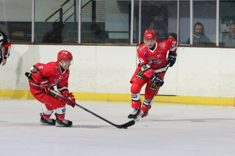 Photo hockey Division 2 - Division 2 : 7me journe : Valence vs La Roche-sur-Yon - Une dfaite valentinoise qui laisse des regrets