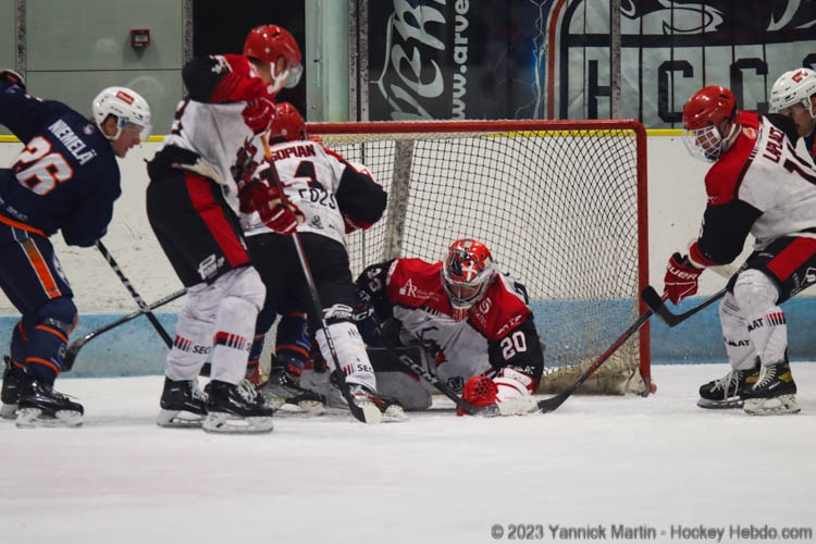 Photo hockey Division 2 - Division 2 : 8me journe : Clermont-Ferrand vs Annecy - Un nouveau loup pour Clermont