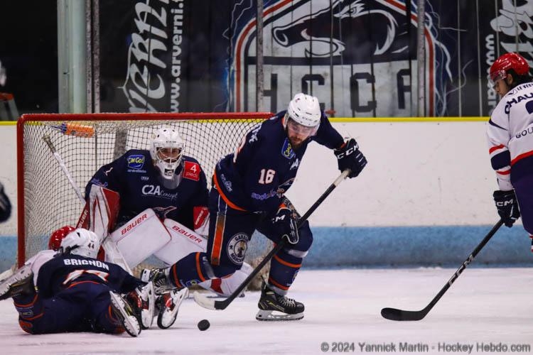 Photo hockey Division 2 - Division 2 : 8me journe : Clermont-Ferrand vs Lyon - Clermont aux abonns absents