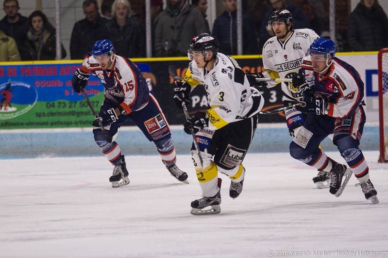 Photo hockey Division 2 - Division 2 : 9me journe : Clermont-Ferrand vs Roanne - Clermont remporte le derby