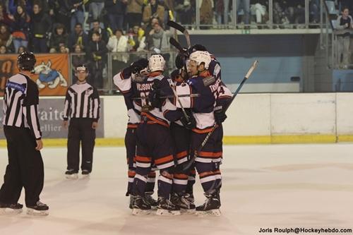 Photo hockey Division 2 - Division 2 - Play-off , huitime de finale, match retour : Montpellier  vs Wasquehal Lille - D2 : Les Vipers en quart de finale