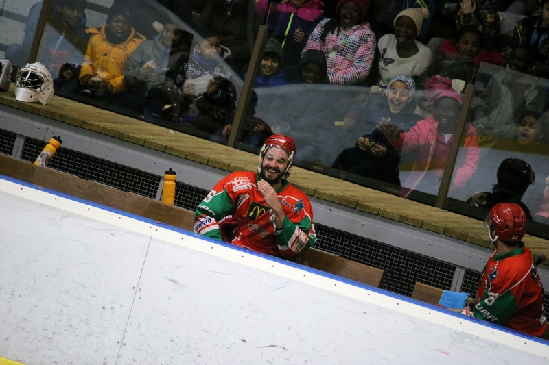 Photo hockey Division 2 - Division 2 - Play-off , quart de finale, match 2 : Mont-Blanc vs Marseille - D2 : Le Mont-Blanc dans le dernier carr