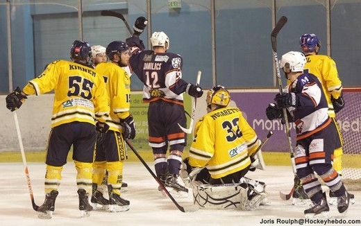 Photo hockey Division 2 - Division 2 - Play-off , quart de finale, match 2 : Montpellier  vs Villard-de-Lans - D2 : Montpellier prend la route des demies !