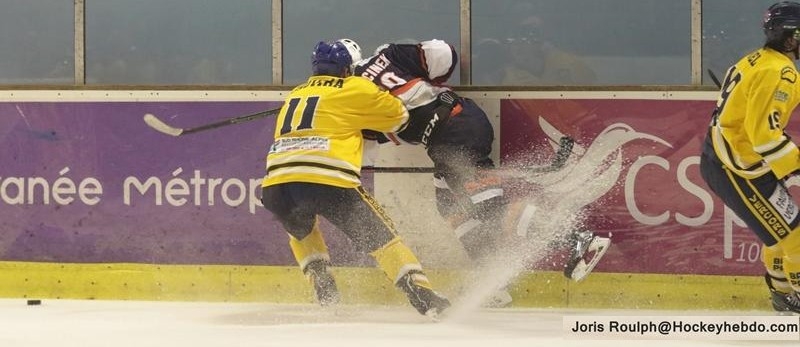 Photo hockey Division 2 - Division 2 - Play-off , quart de finale, match 2 : Montpellier  vs Villard-de-Lans - D2 : Montpellier prend la route des demies !