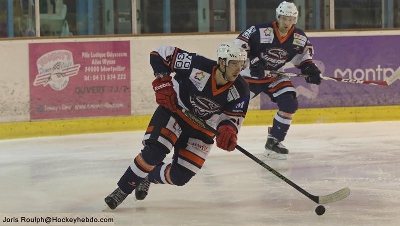 Photo hockey Division 2 - Division 2 - Play-off , quart de finale, match 2 : Montpellier  vs Villard-de-Lans - D2 : Montpellier prend la route des demies !