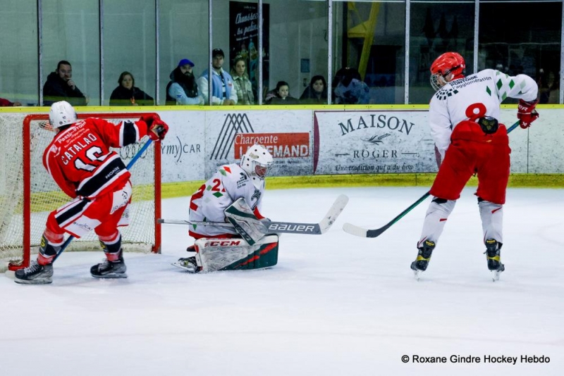 Photo hockey Division 3 - Division 3 - 1/4 de Finale - Match 2 : Dijon  vs Cergy-Pontoise II - Les Ducs dans le dernier carr