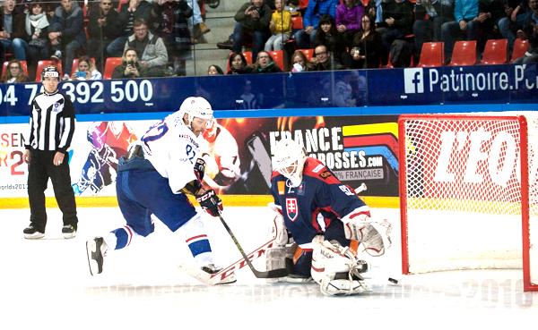 Photo hockey Equipes de France -  : France (FRA) vs Slovaquie (SVK) - La France s