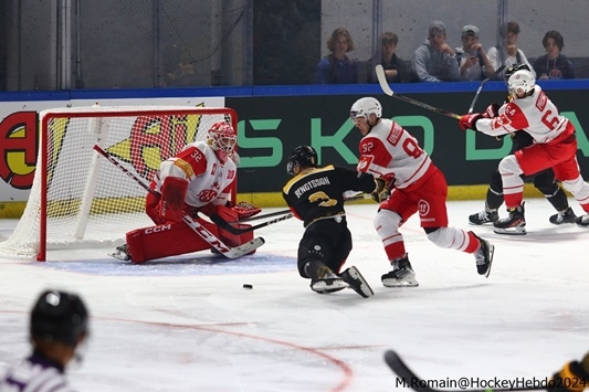 Photo hockey Europe : Continental Cup - CHL -  : Rouen vs Klagenfurt - CHL: Des dragons surclasss.