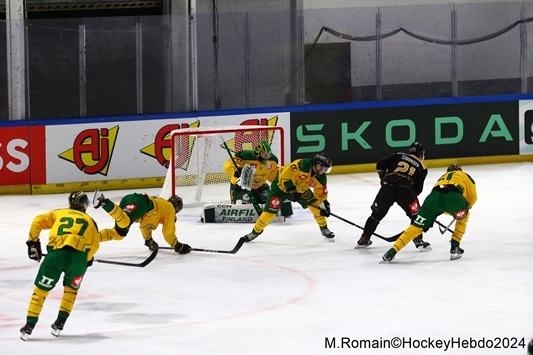 Photo hockey Europe : Continental Cup - CHL -  : Rouen vs Tampere - CHL : Pour Rouen, 1 minutes de trop