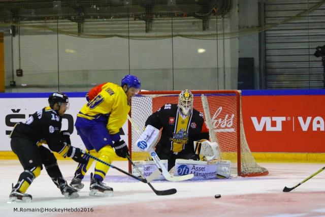 Photo hockey Europe : Continental Cup - CHL - Europe : Continental Cup - CHL : Rouen (Les Dragons) - CHL - Il ne manquait pas grand chose