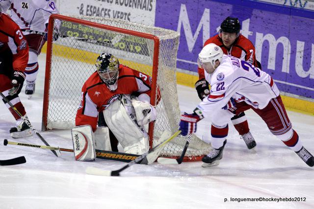 Photo hockey Europe : Continental Cup - CHL - Europe : Continental Cup - CHL : Rouen (Les Dragons) - Des Ukrainiens un ton au dessus.