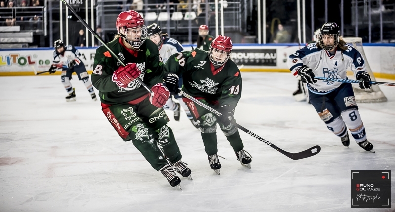 Photo hockey Fminin U17 / U20 Elite -  : Cergy-Pontoise / Fminin vs Tours / Fminine - Fminin Elite - Les Jokers renversent les Remparts