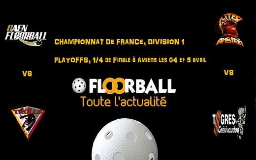 Photo hockey Floorball  - Floorball  - Play-off kick-off 