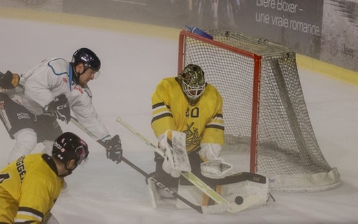 Photo hockey Hockey en Europe -  : Ajoie vs Liberec - Liberec termine dans la brume