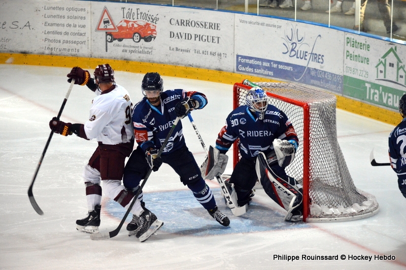 Photo hockey Hockey en Europe -  : Genve vs Vtkovice  - Hockeyades : Genve solide et efficace
