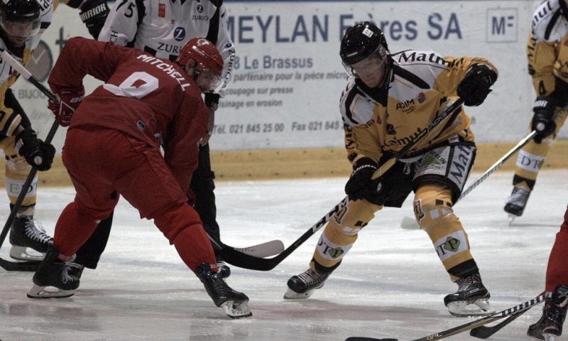 Photo hockey Hockey en Europe -  : Lausanne vs Rouen - Hockeyades 2018: Le dragon subit la loi du lion